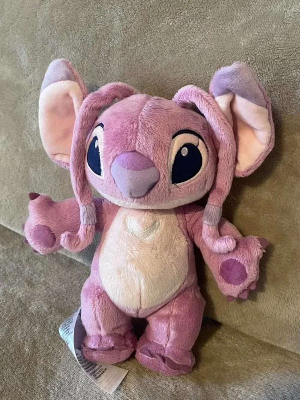 Soft Pink Plush Character Stuffed Toy